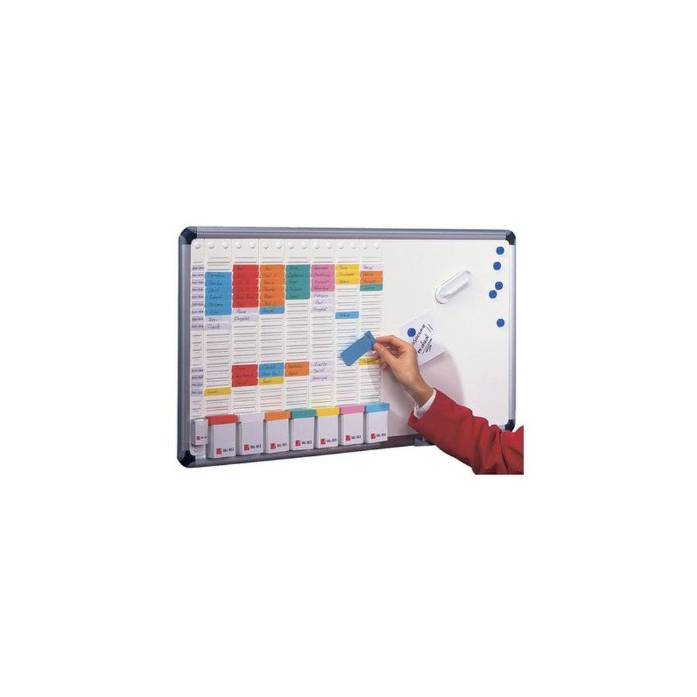 nobo Tableau Blanc avec planning hebdomadaire