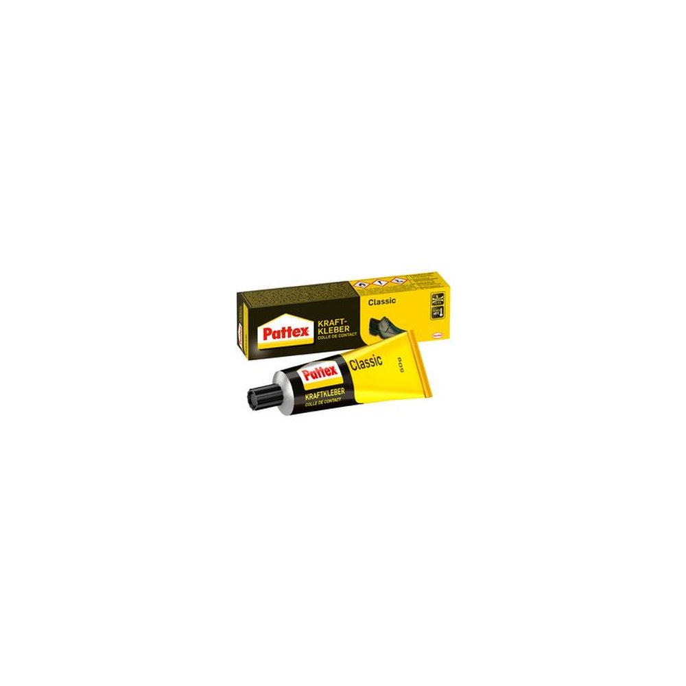 Pattex Colle de contact classic, avec solvant, tube de 50 g