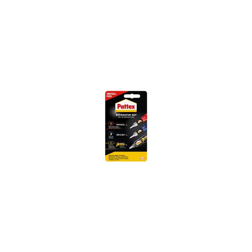 Pattex Set de réparation, 3 pièces