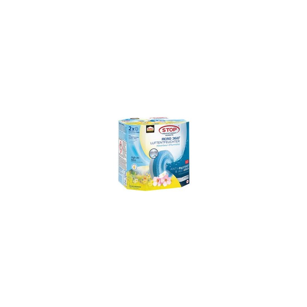 Pattex Pastille de recharge AERO 360 degrés "Pré fleuri"
