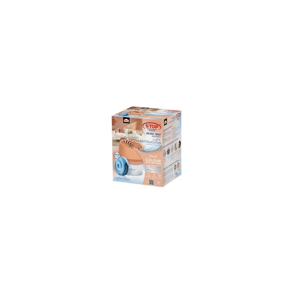 Pattex Déshumidificateur AERO 360 COMPACT, pêche