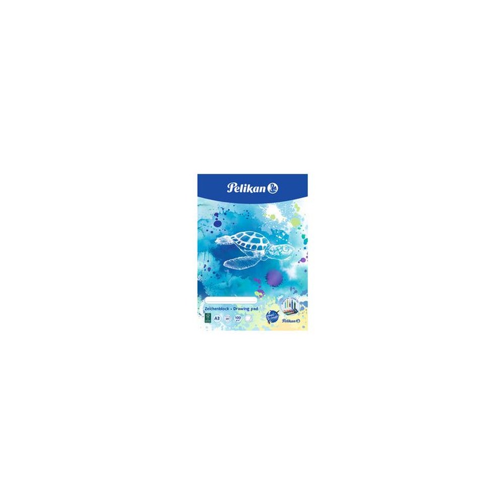 Pelikan Bloc à dessin C3/20, A3, 100 g/m2, 20 feuilles