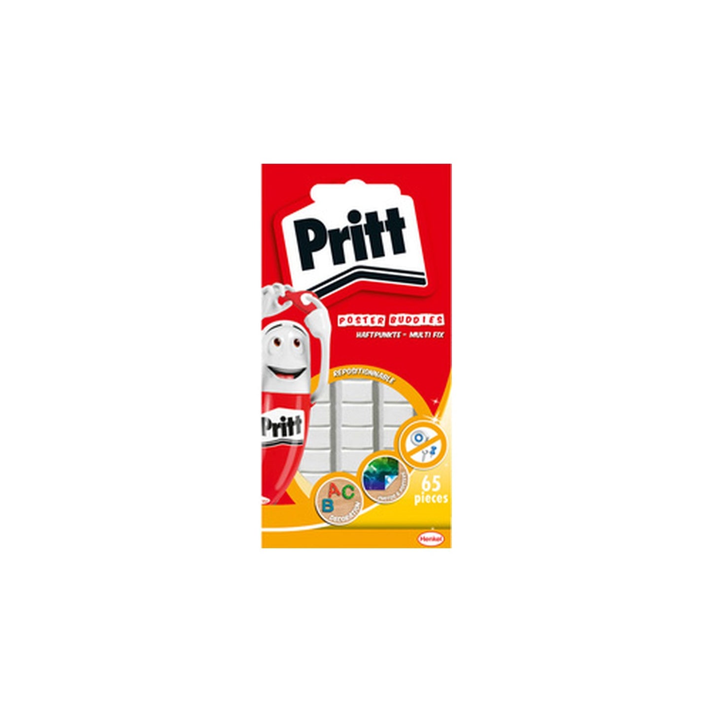 Pritt Pâte à fixer Multi-fix, détachable, blanc