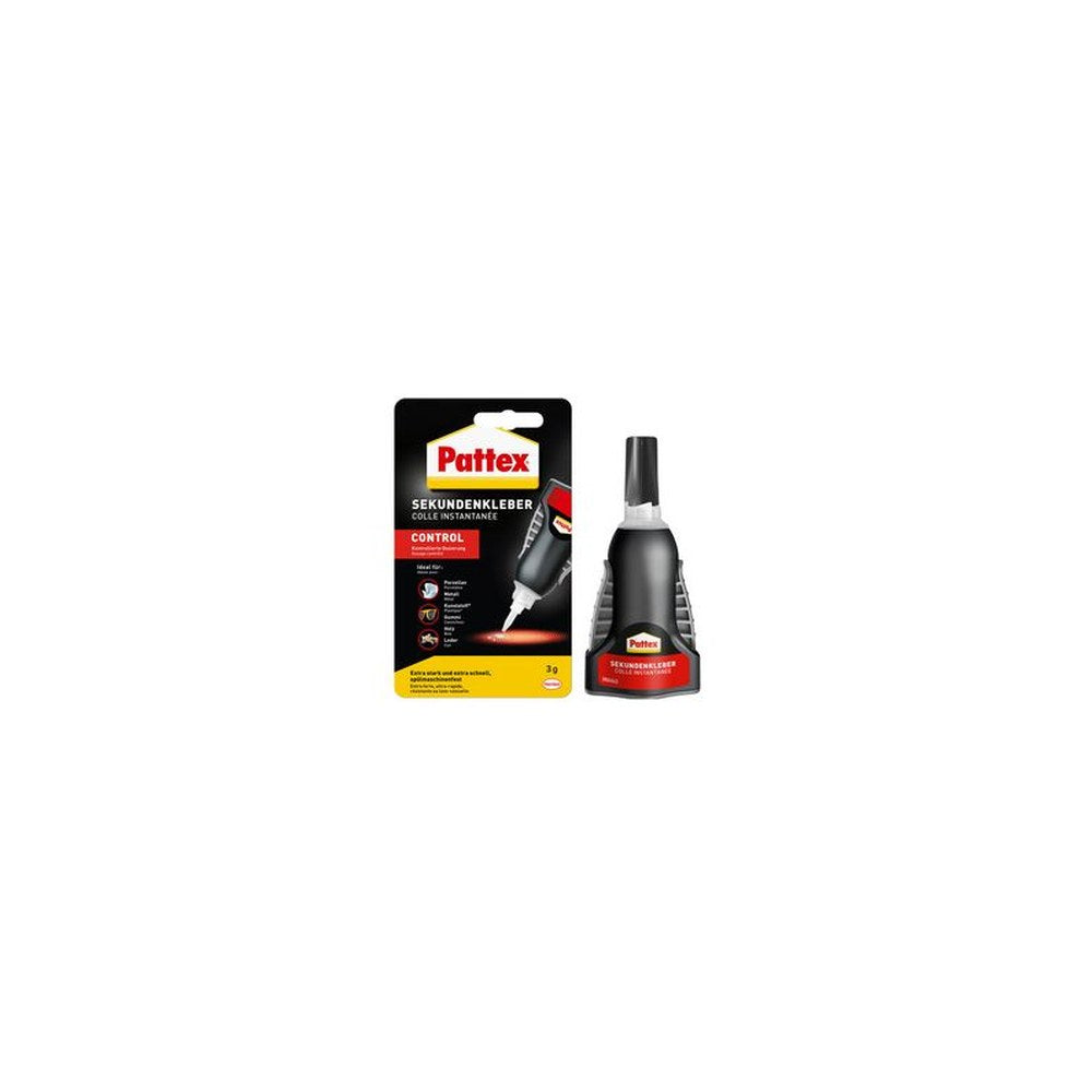 Pattex Colle instantanée CONTROL, flacon 3 g
