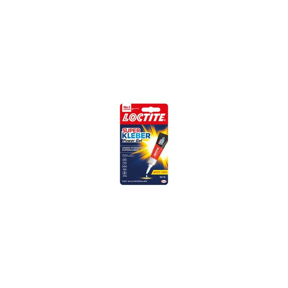 LOCTITE Sekundenkleber Power Gel, 4 g Tube