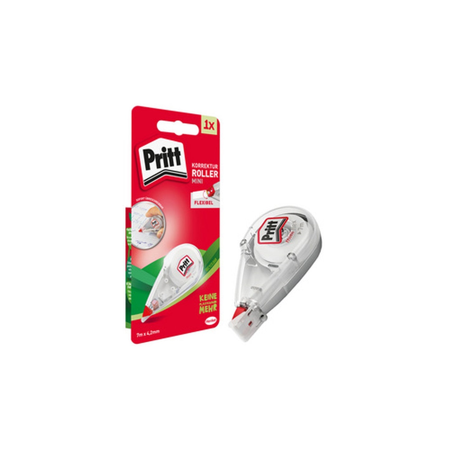 Pritt Roller de correction Mini, 4,2 mm x 7 m