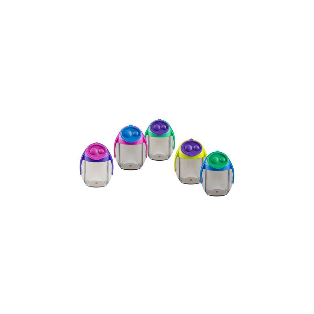 Kores Taille-crayon double "MIGOO", forme ronde, assorti x20