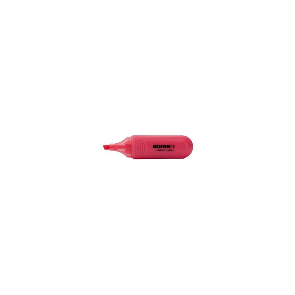 Kores Surligneur "BRIGHT LINER", couleur: rouge