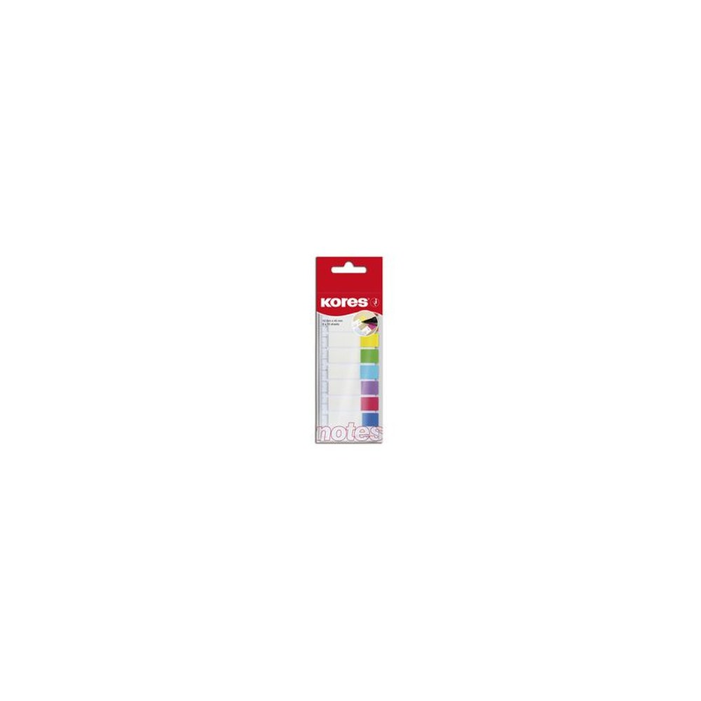 Kores Marque pages - film, 12 x 45 mm, 8 x 15 feuilles