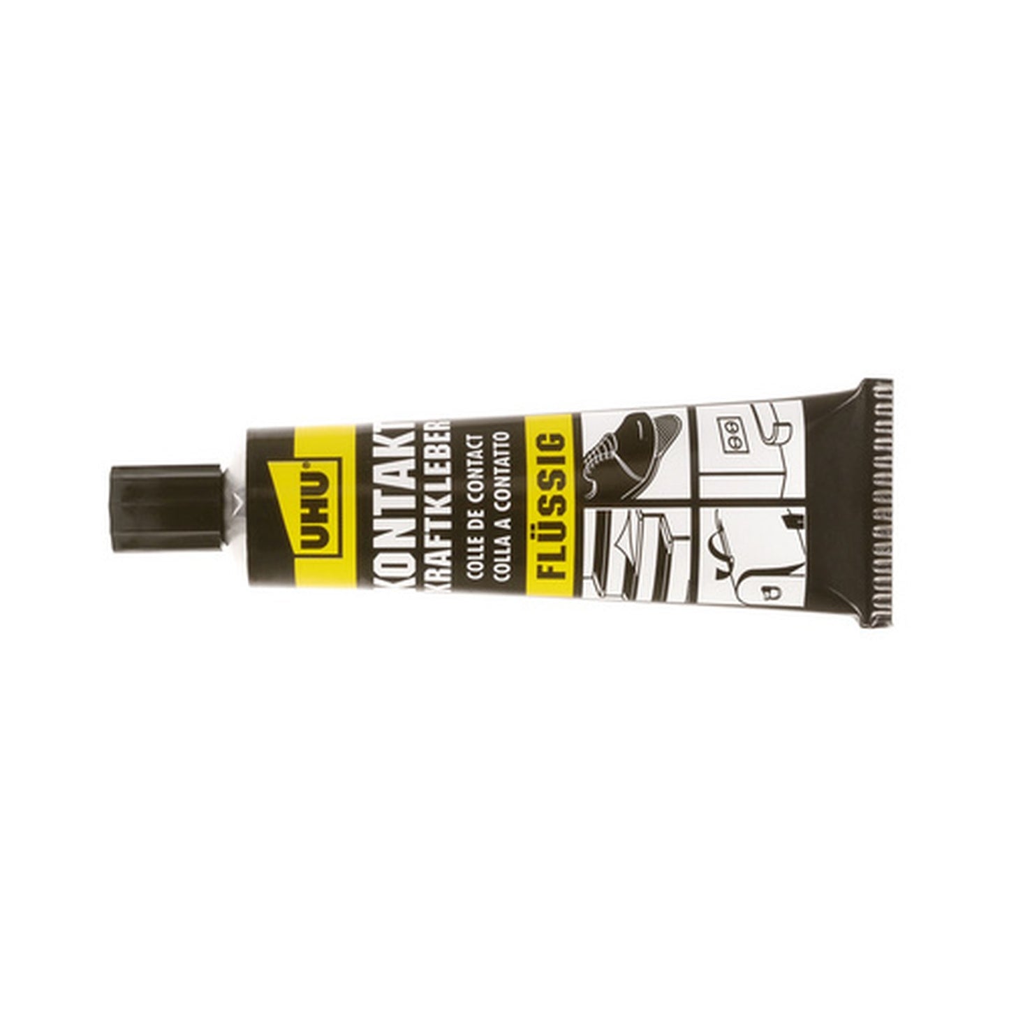 UHU Colle forte de contact, fluide, avec solvant, 42 g