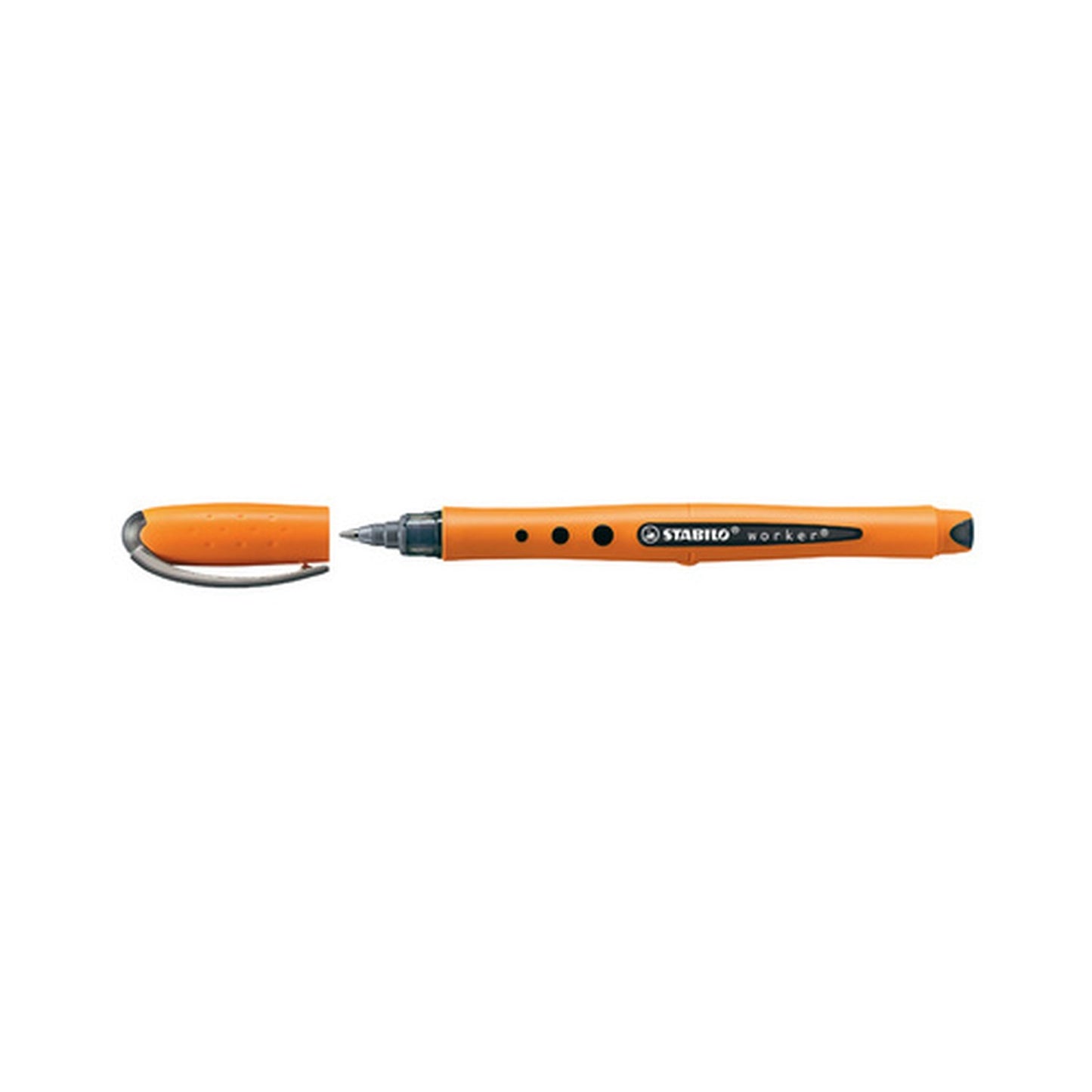 STABILO Stylo roller worker medium, noir