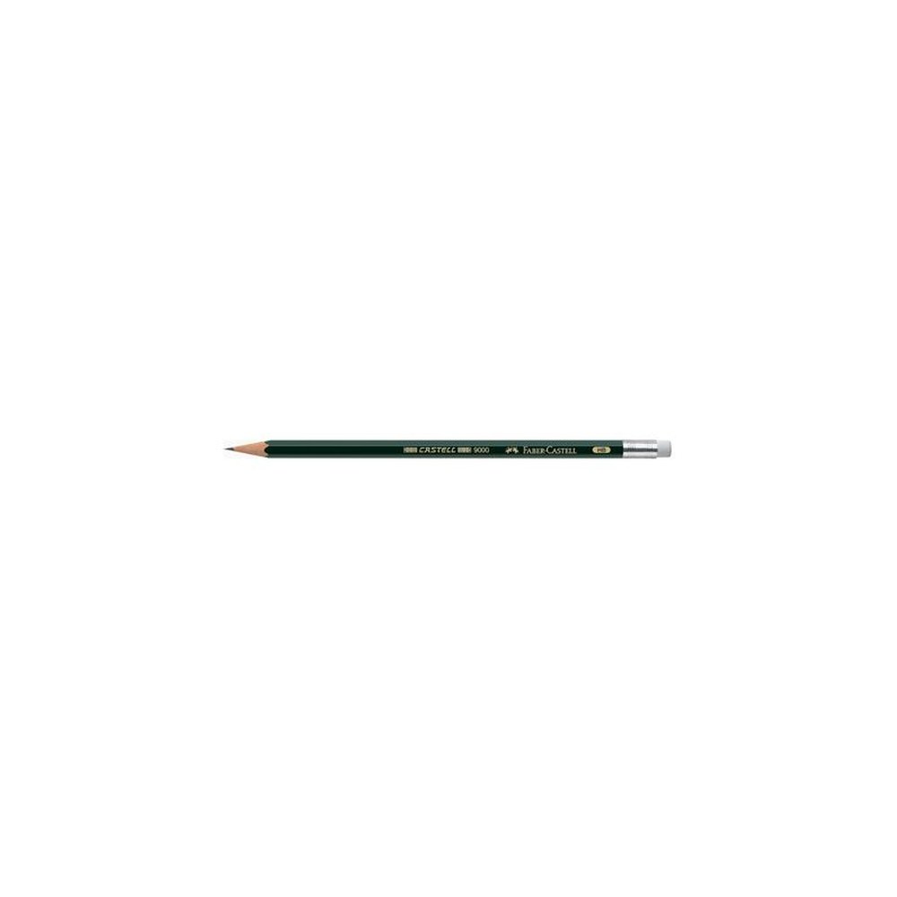 FABER-CASTELL Crayon CASTELL 9000 avec gomme