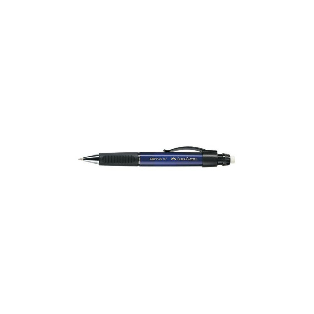 FABER-CASTELL Porte-mines GRIP PLUS 1307, bleu-métallique