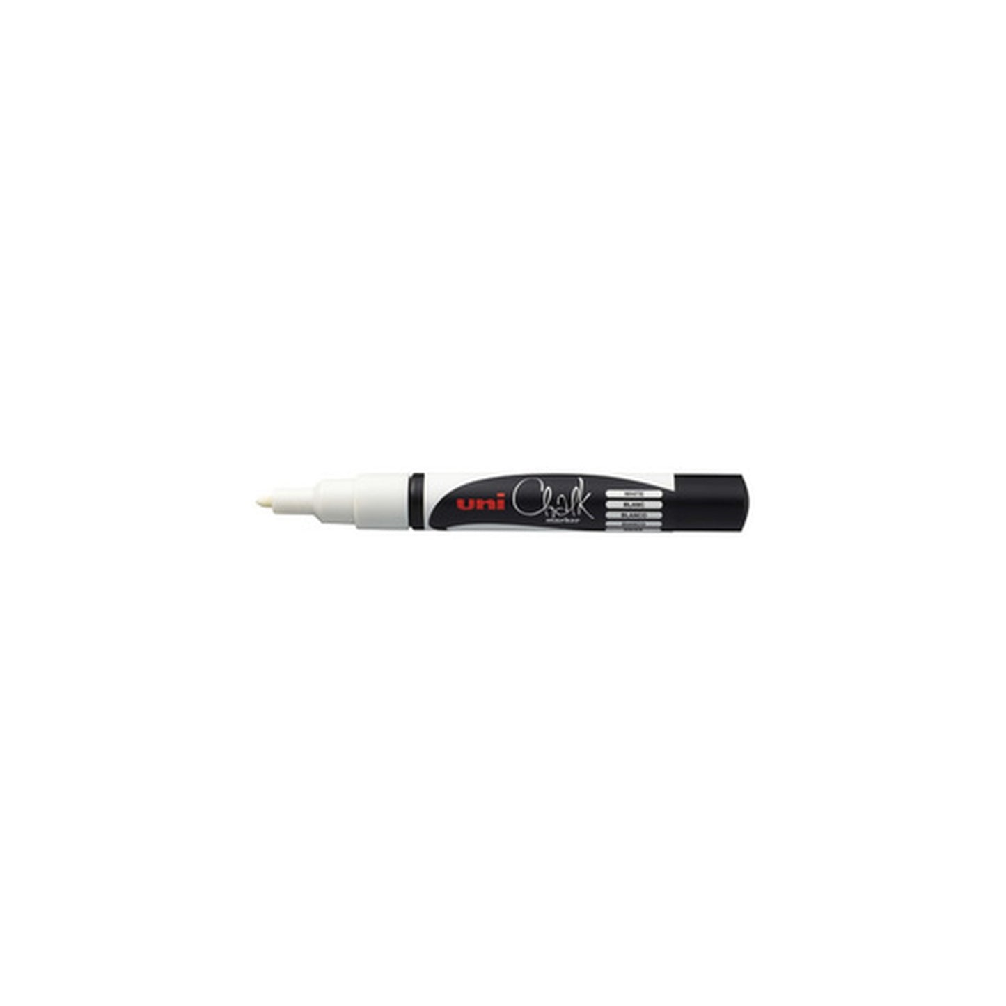 uni-ball Marqueur craie Chalk marker PWE3MS, blanc