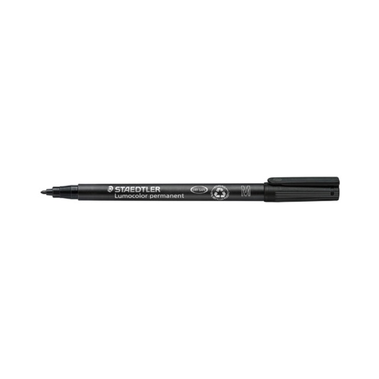 STAEDTLER Marqueur permanent 317M Lumocolor, noir