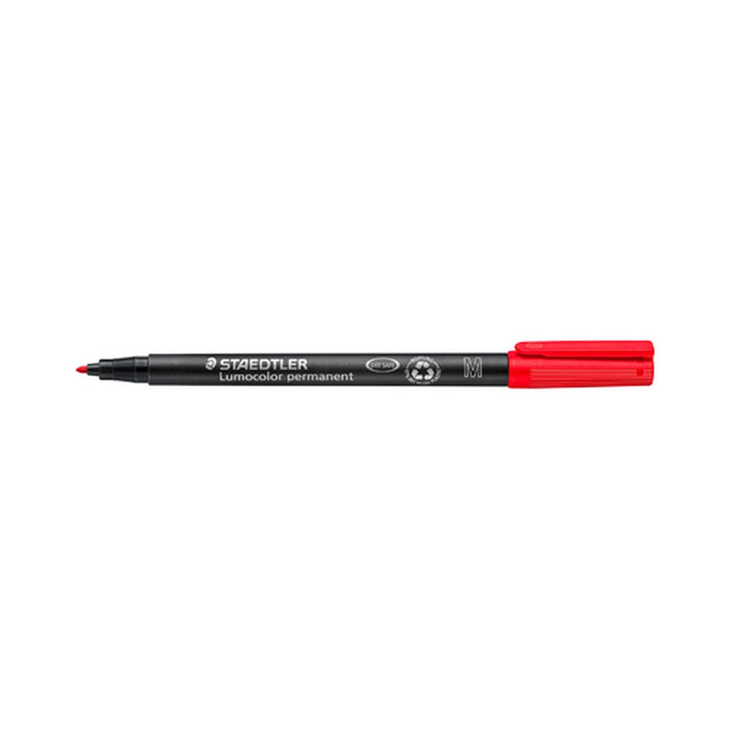 STAEDTLER Marqueur permanent 317M Lumocolor, rouge