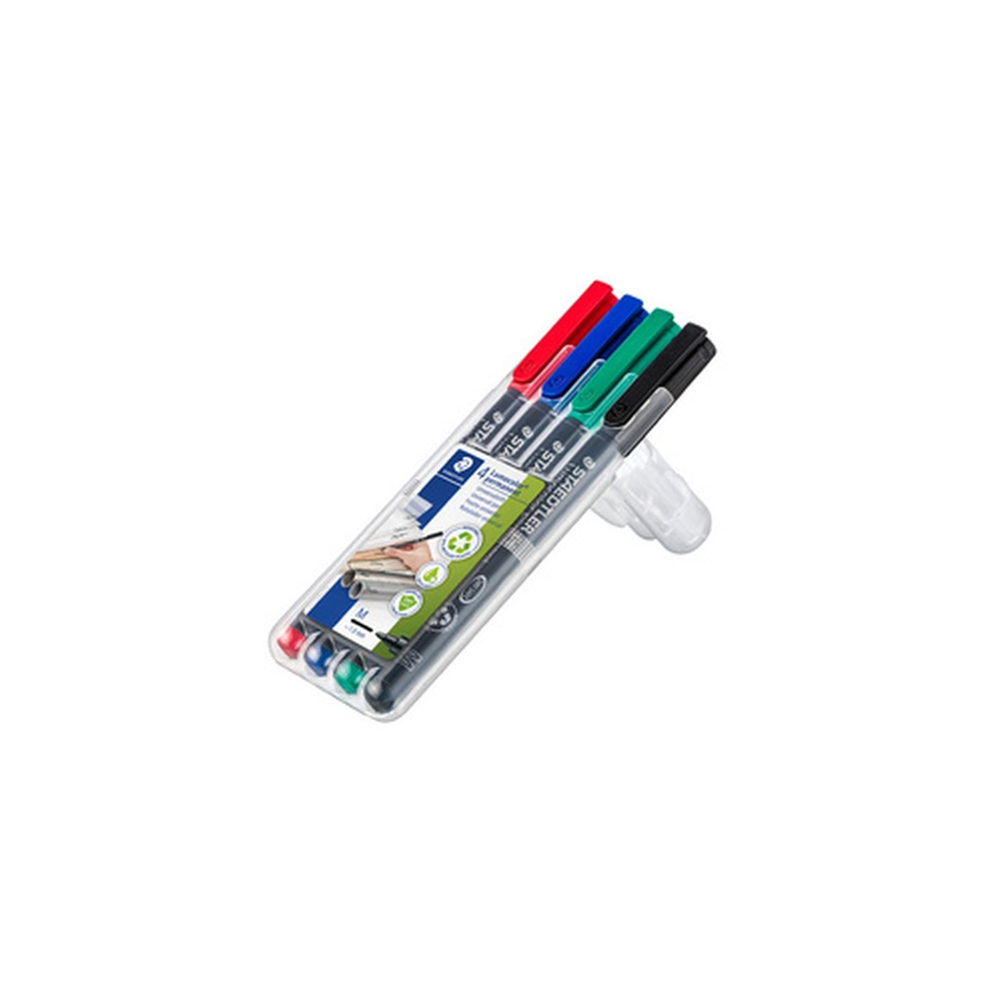 STAEDTLER Marqueur permanent 317M Lumocolor, étui de 4