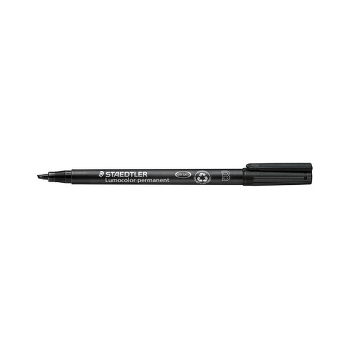STAEDTLER Marqueur permanent 314B Lumocolor, noir