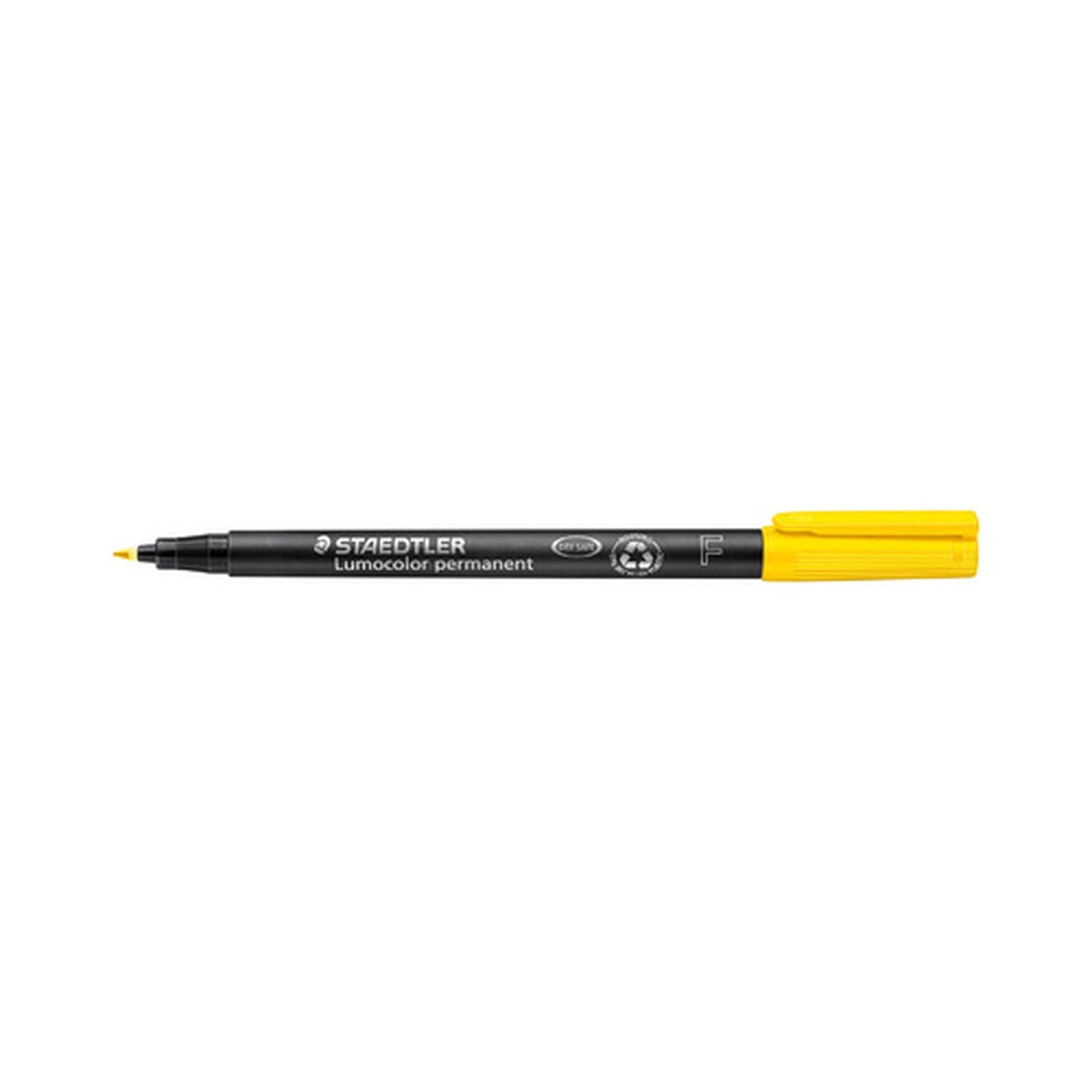 STAEDTLER Marqueur permanent 318F Lumocolor, jaune