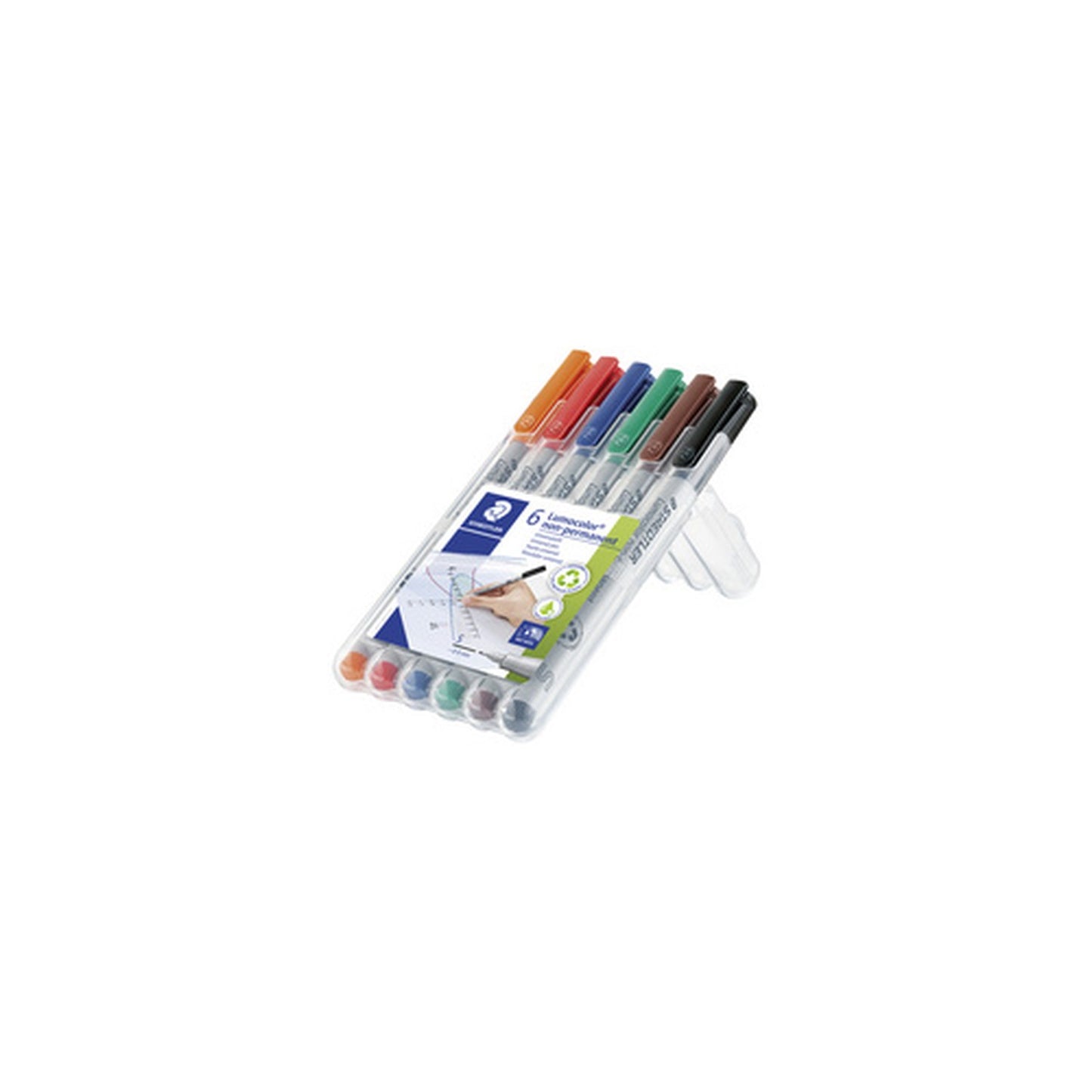 STAEDTLER Marqueur non permanent 311S Lumocolor, étui de 6