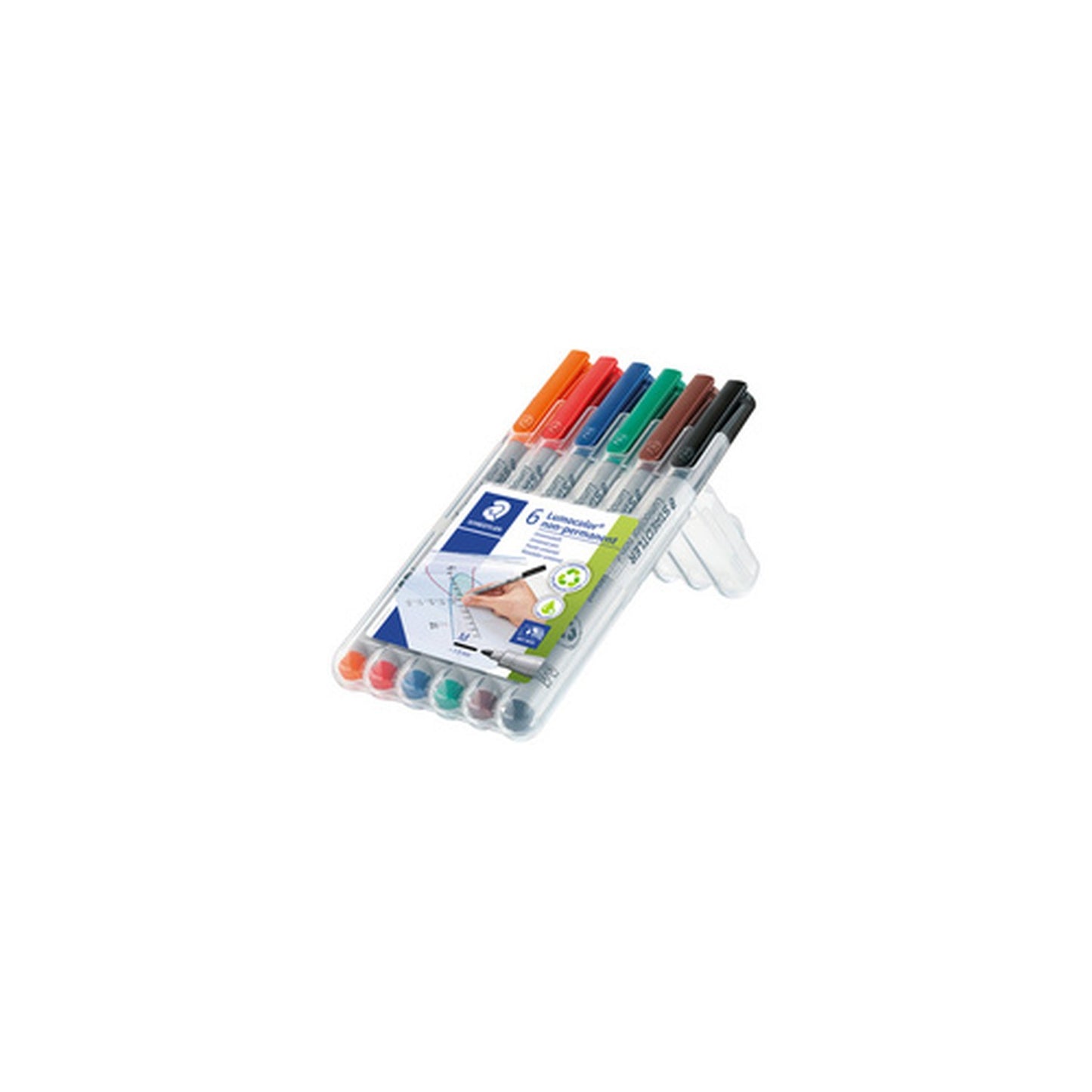 STAEDTLER Marqueur non permanent 315M Lumocolor, étui de 6