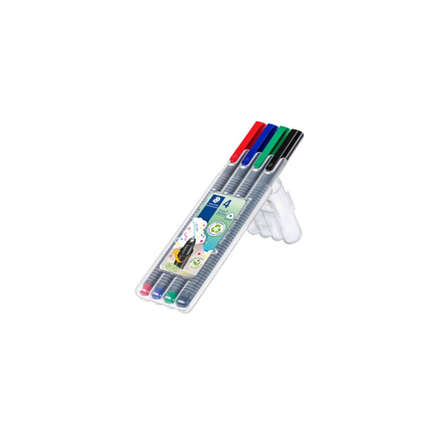 STAEDTLER Fineliner triplus, étui de 4