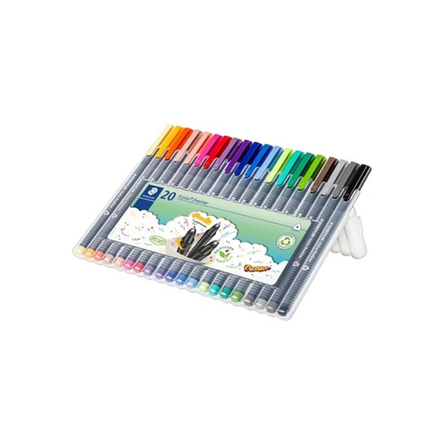 STAEDTLER Fineliner triplus, étui de 20