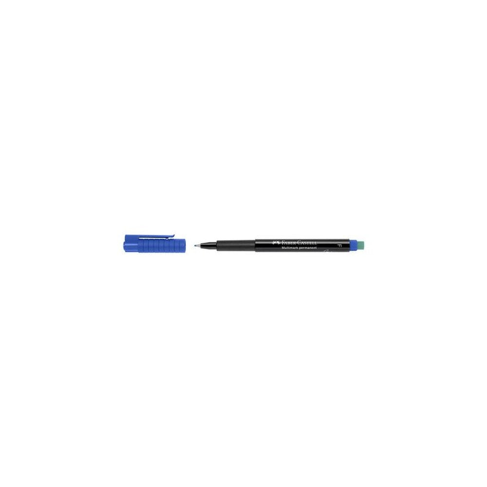 FABER-CASTELL Marqueur permanent MULTIMARK F, bleu