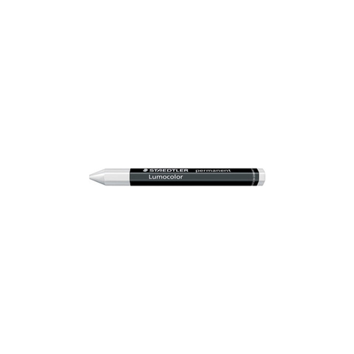 STAEDTLER Craie Lumocolor permanent omnigraph, blanc x12