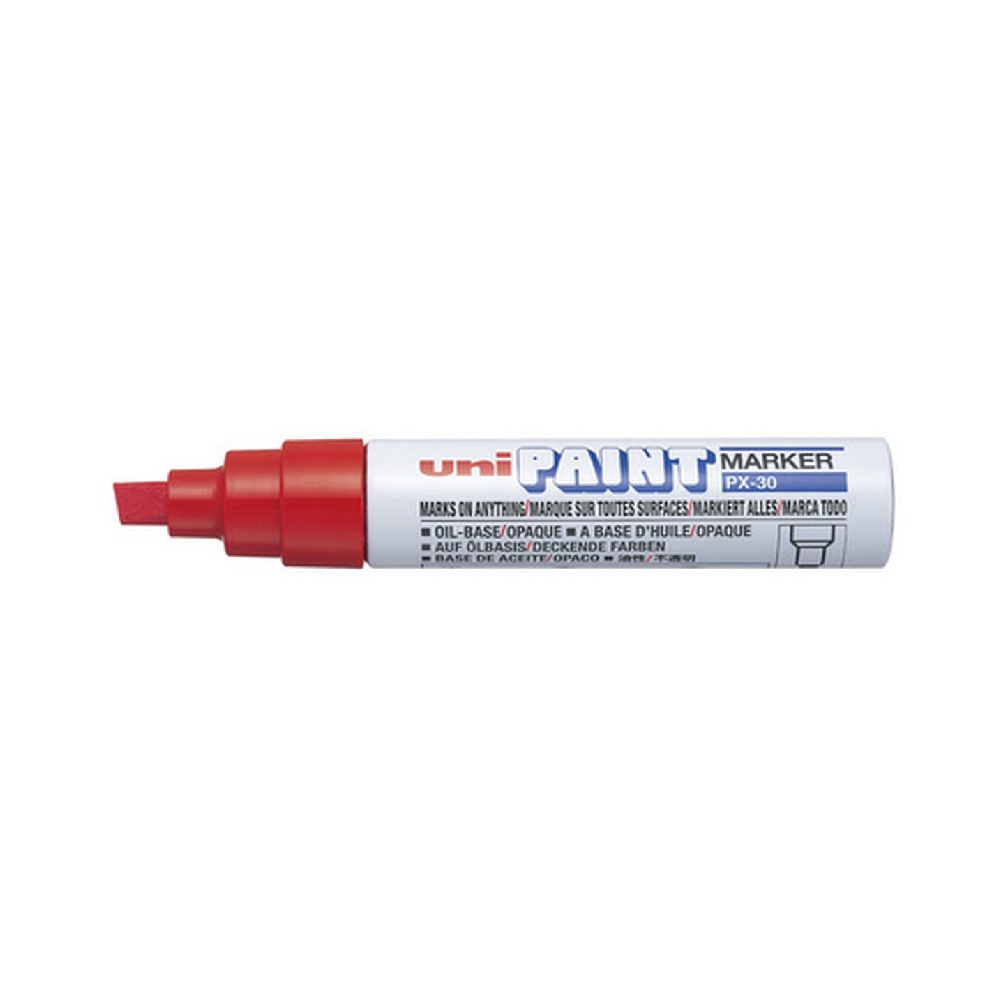 uni-ball Marqueur permanent PAINT PX30, rouge