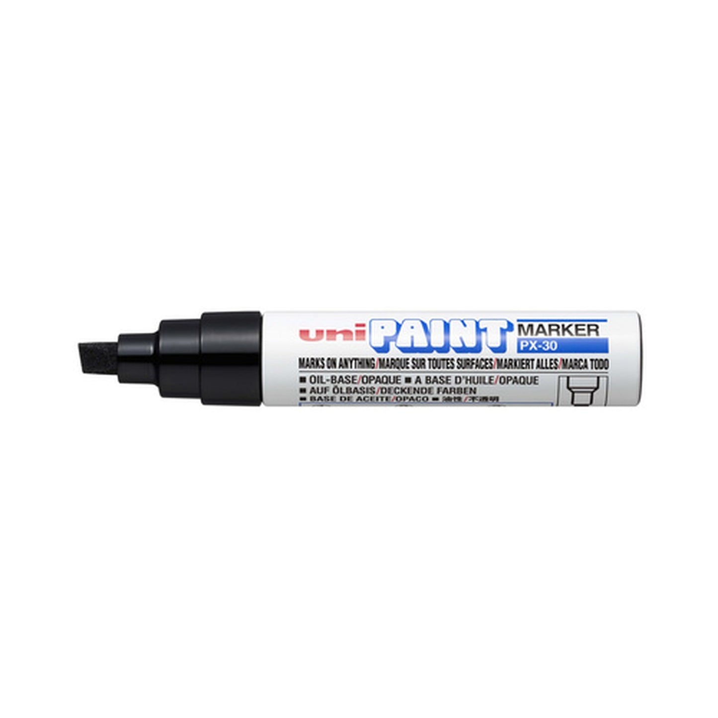 uni-ball Marqueur permanent PAINT PX30, noir