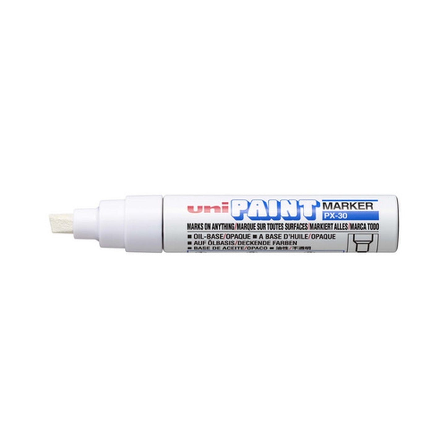 uni-ball Marqueur permanent PAINT PX30, blanc