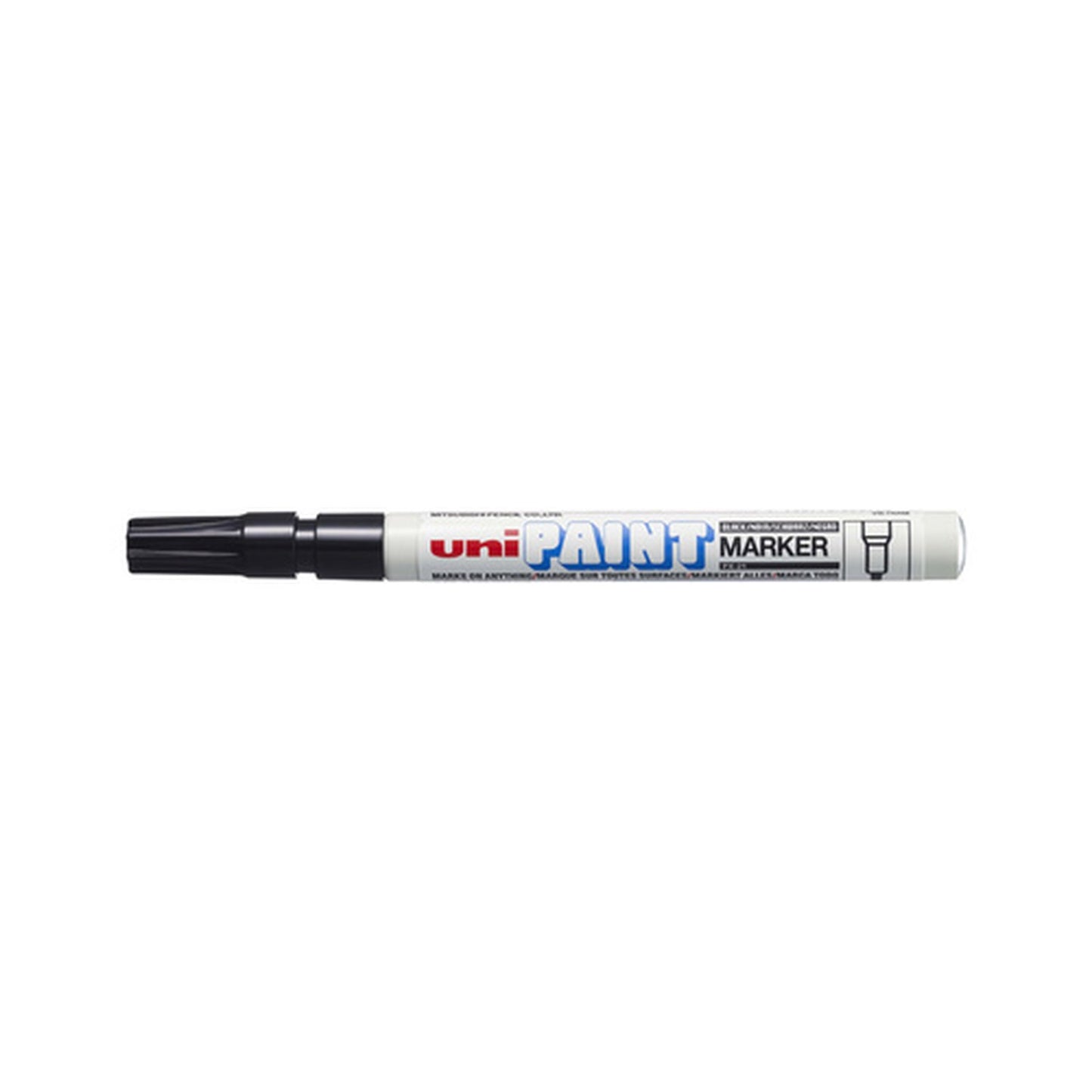 uni-ball Marqueur permanent PAINT PX21, noir
