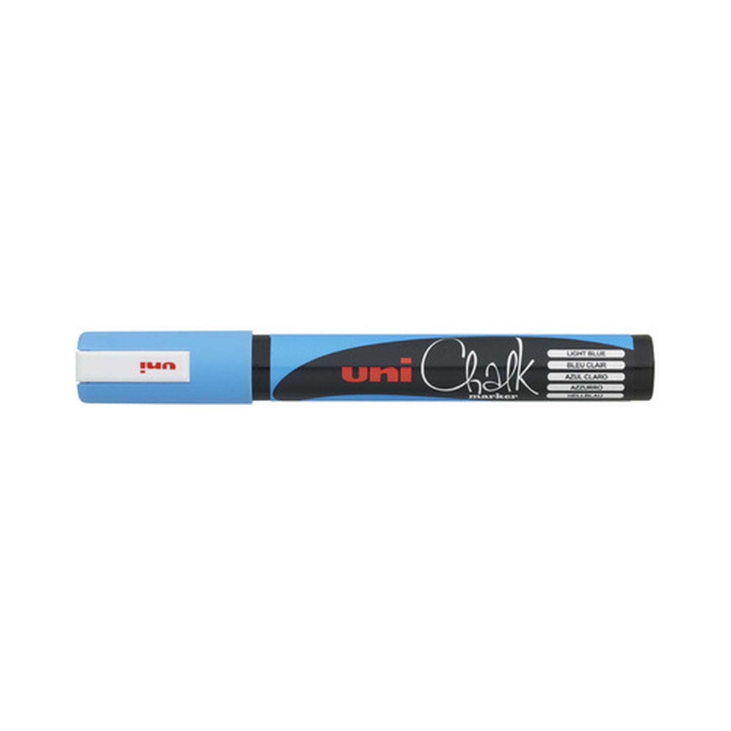 uni-ball Marqueur craie Chalk marker PWE5M, bleu clair