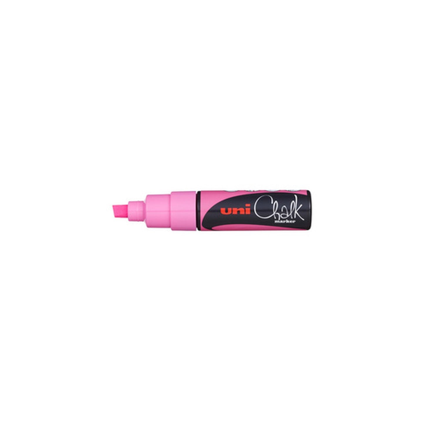 uni-ball Marqueur craie Chalk marker PWE8K, rose fluo