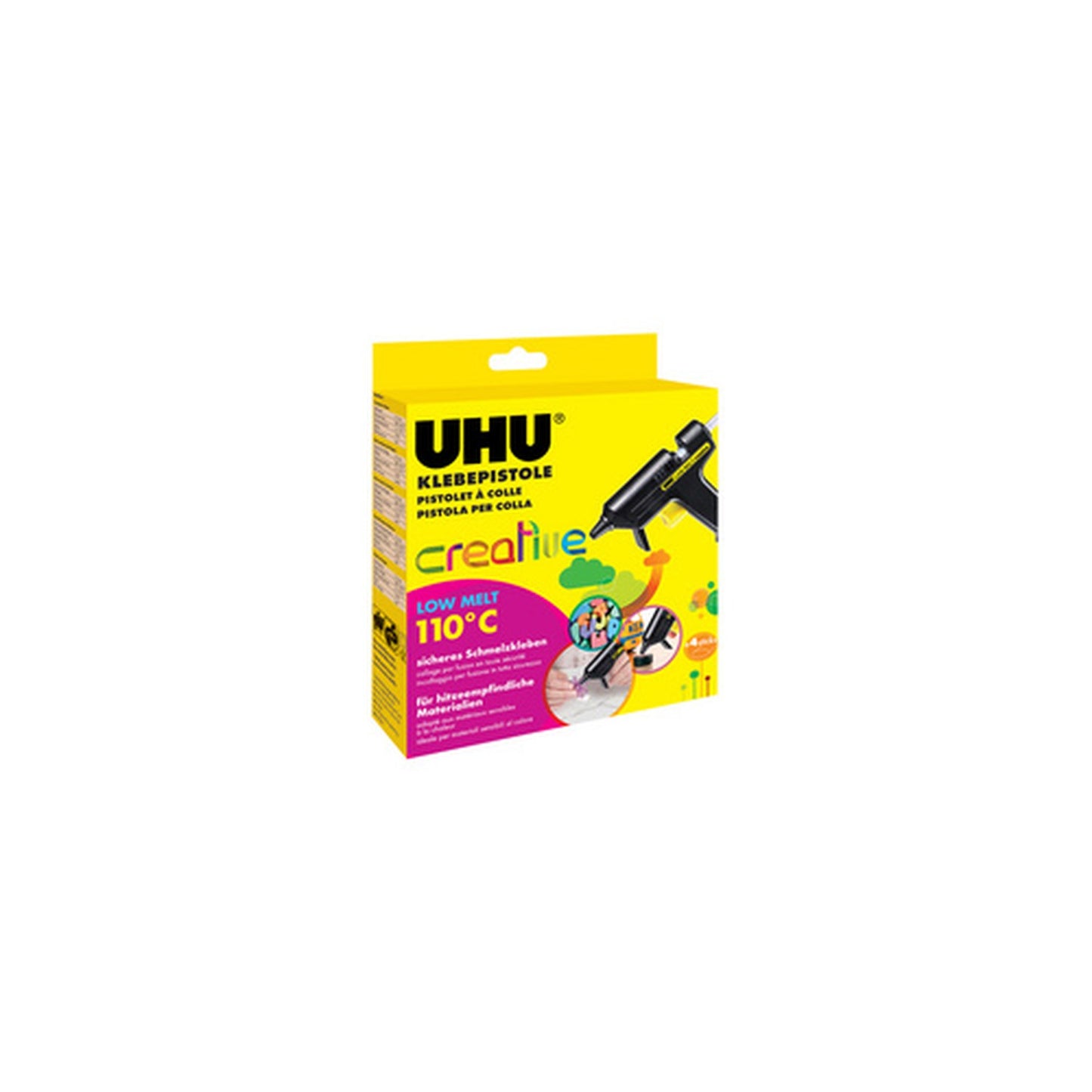 UHU Pistolet de collage basse température Low Melt Creative