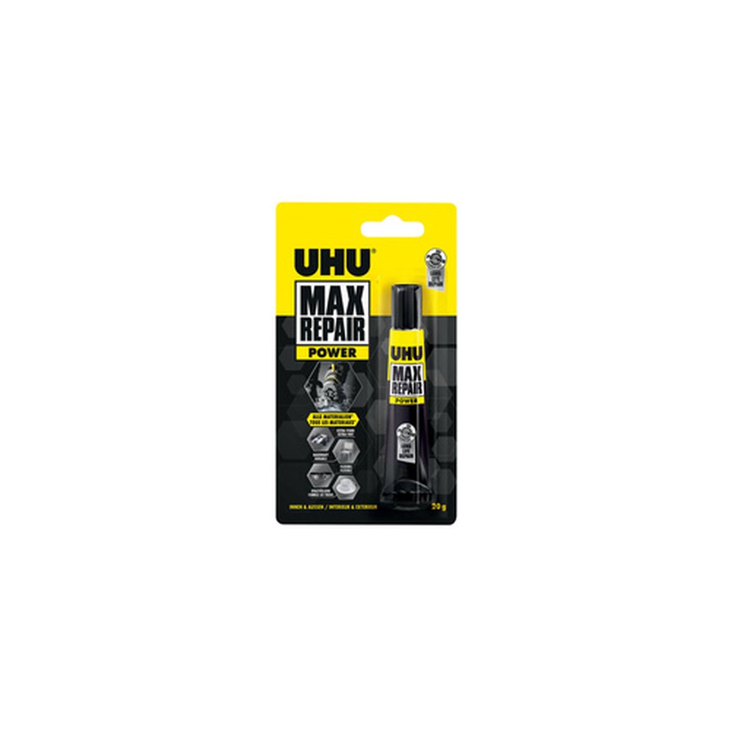 UHU Colle universelle MAX REPAIR POWER, 20 g, tube