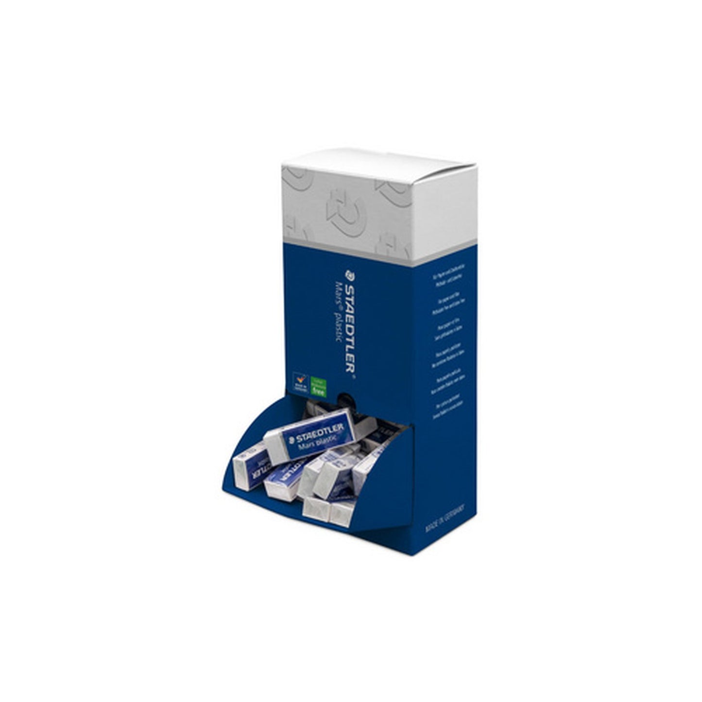 STAEDTLER Gomme plastique Mars plastic, présentoir de 40