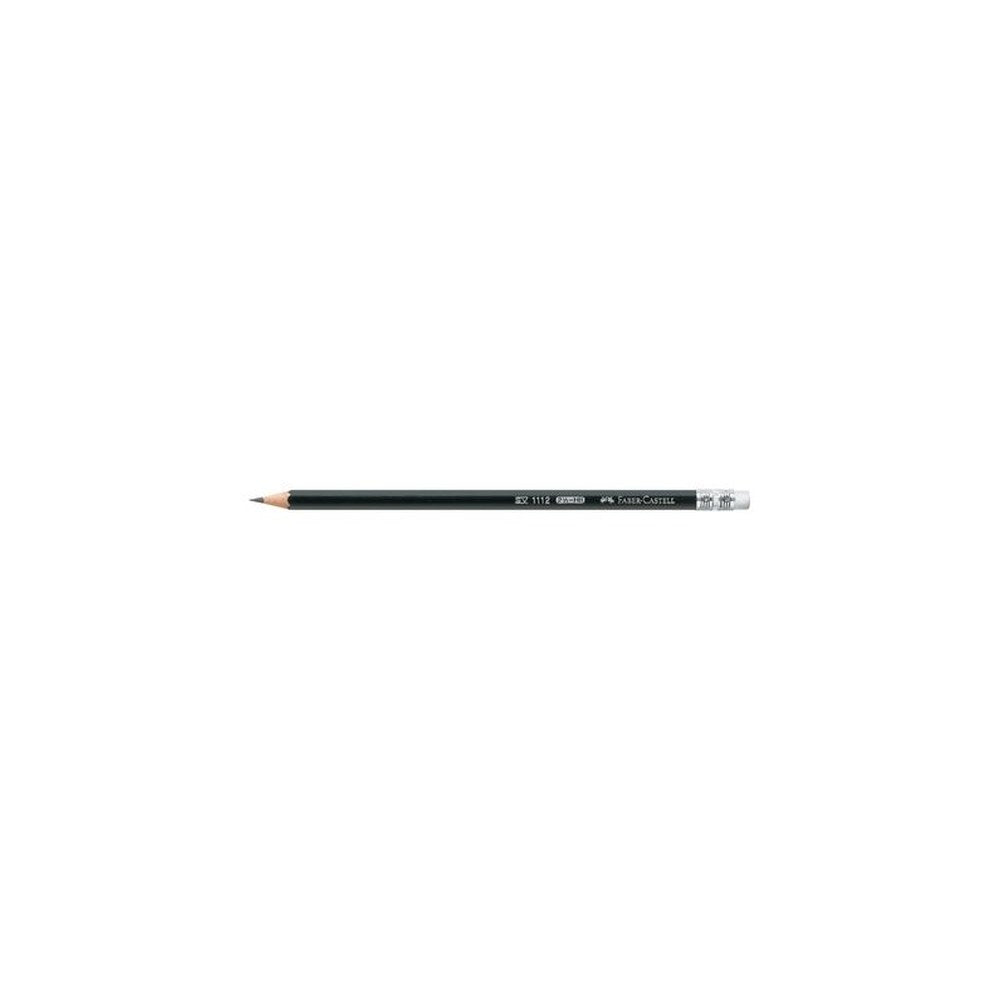 FABER-CASTELL Crayon 1111, hexagonal, degré de dureté: HB