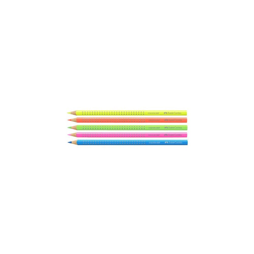 FABER-CASTELL Crayon couleur triangulaire Color GRIP, orange