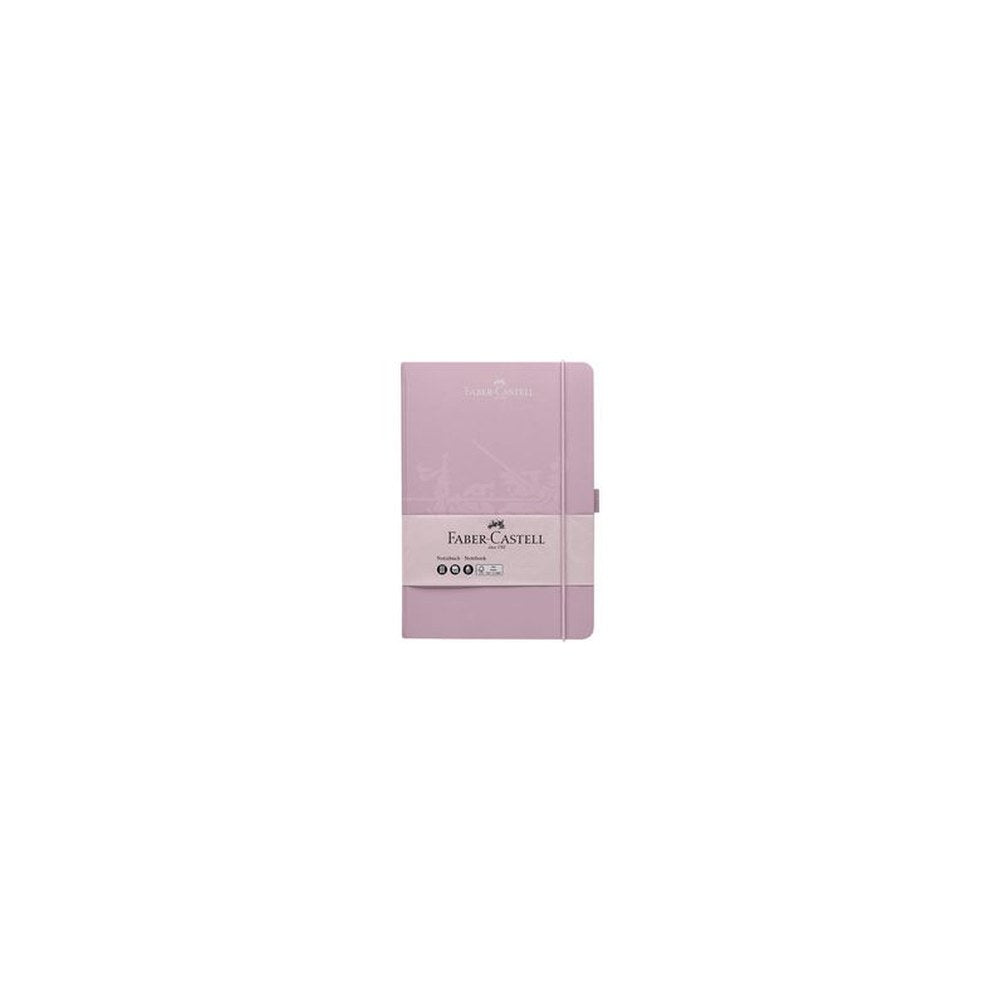 FABER-CASTELL Carnet, A5, quadrillé, rose