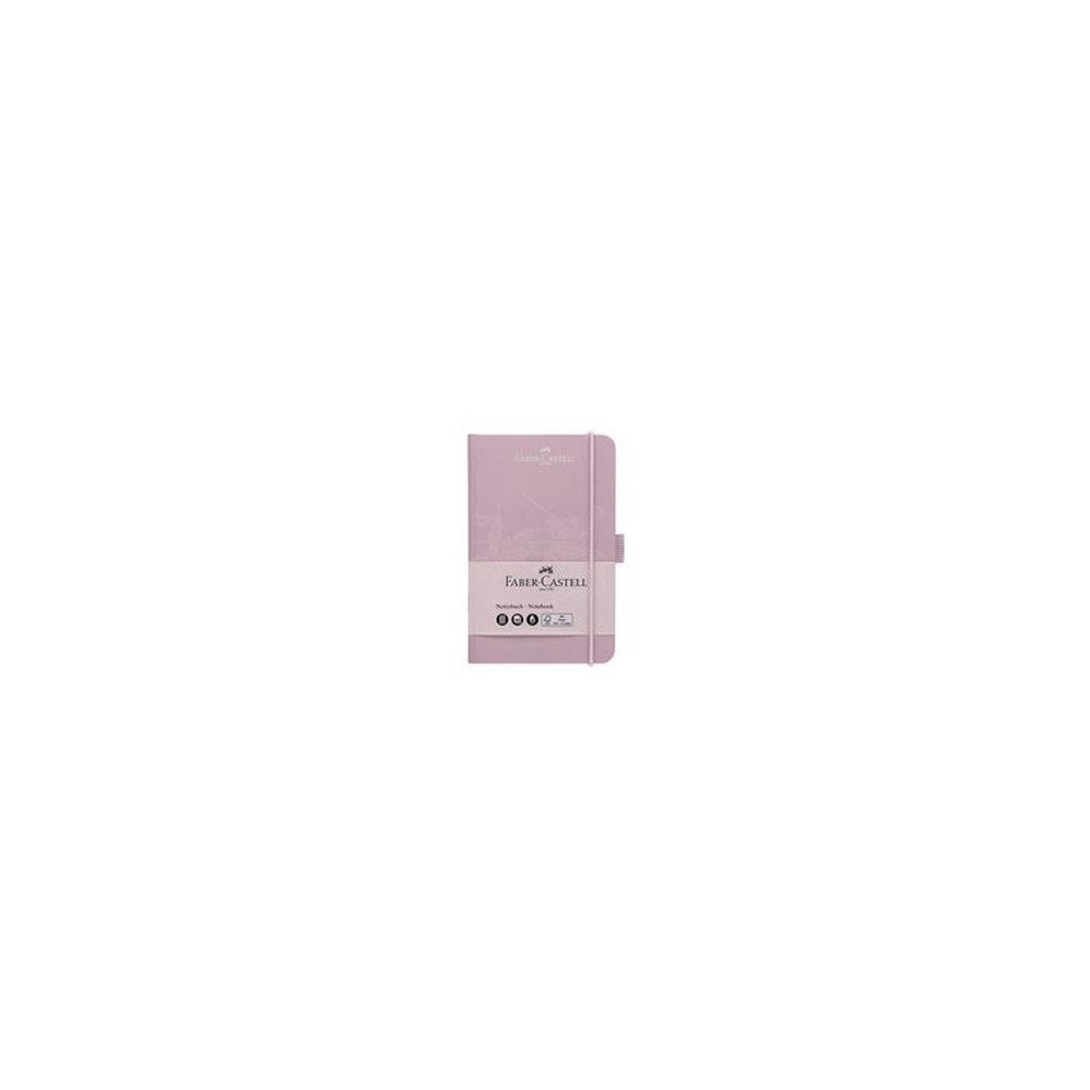 FABER-CASTELL Carnet, A6, quadrillé, rose