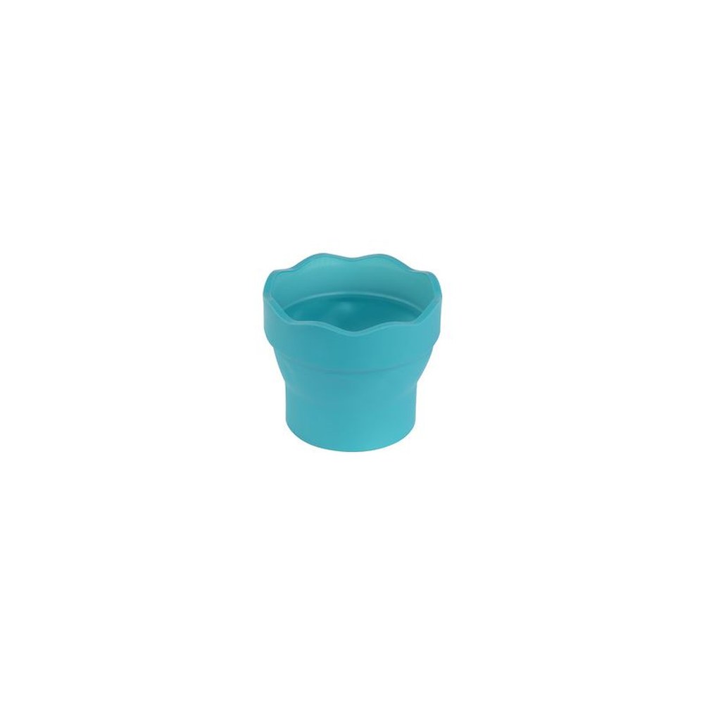 FABER-CASTELL Gobelet CLIC & GO, turquoise