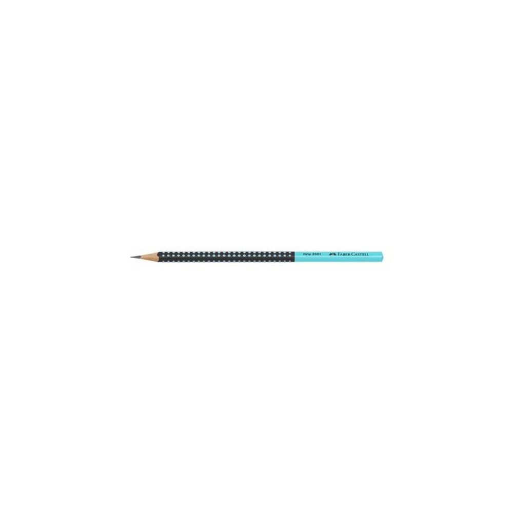 FABER-CASTELL Crayon graphite GRIP 2001 TWO TONE, turquoise