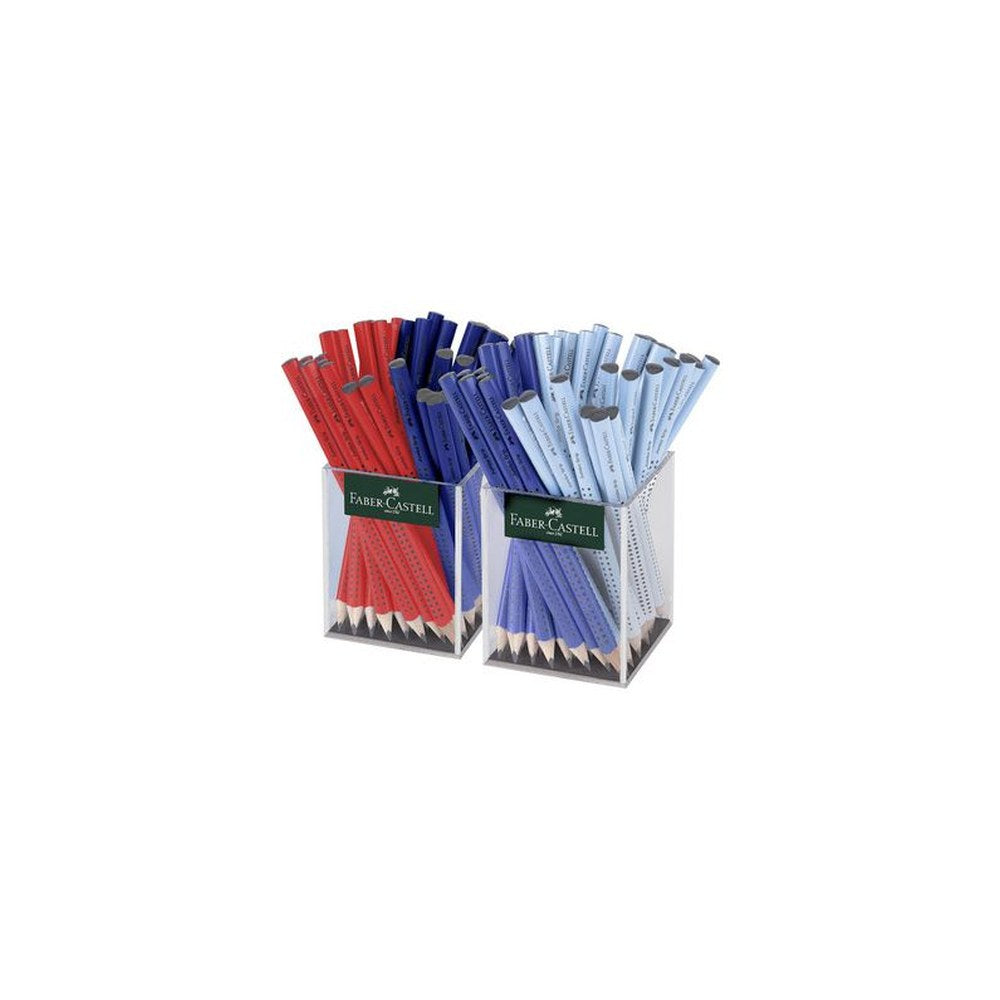 FABER-CASTELL Crayon de papier Jumbo GRIP, 2 pots