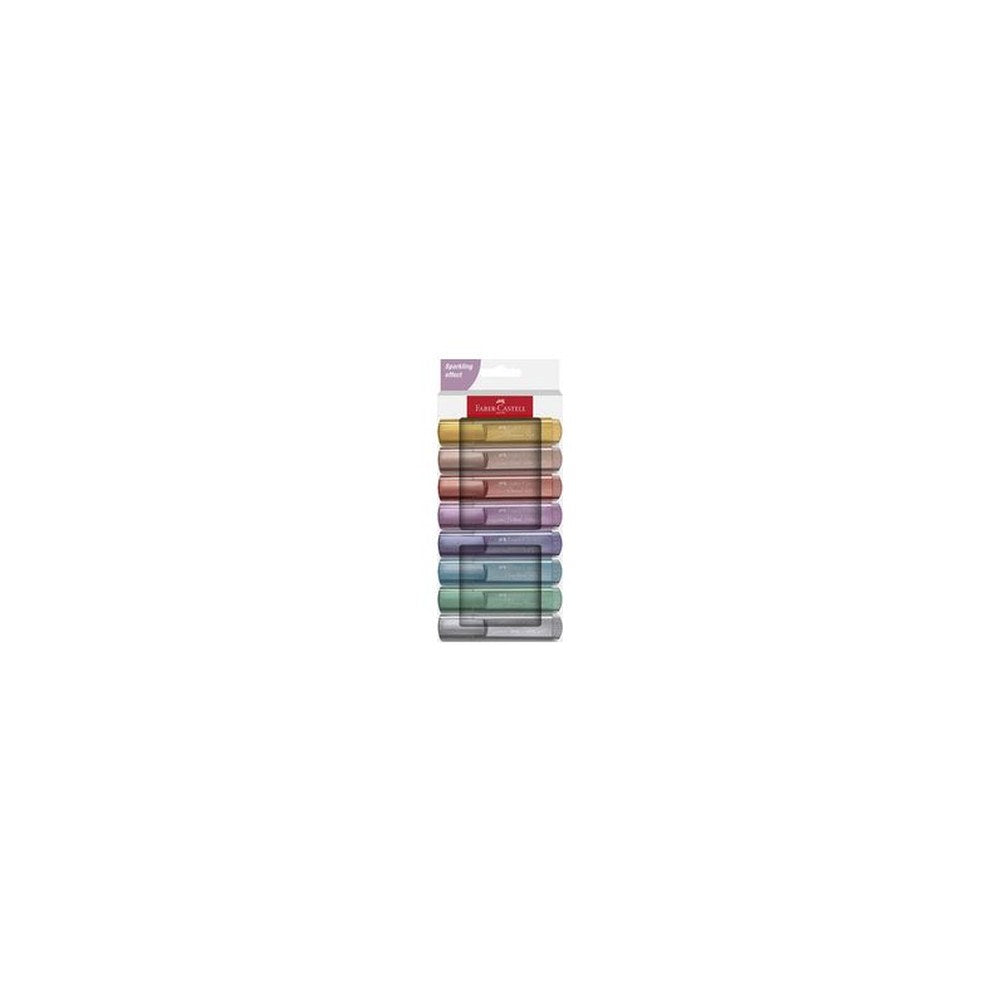 FABER-CASTELL Surligneur TEXTLINER 46 METALLIC, étui de 8