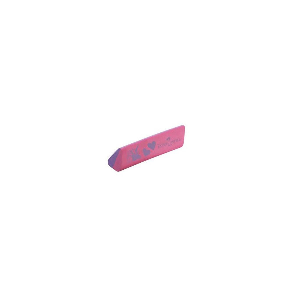 FABER-CASTELL Gomme en plastique "Licorne", rose/violet