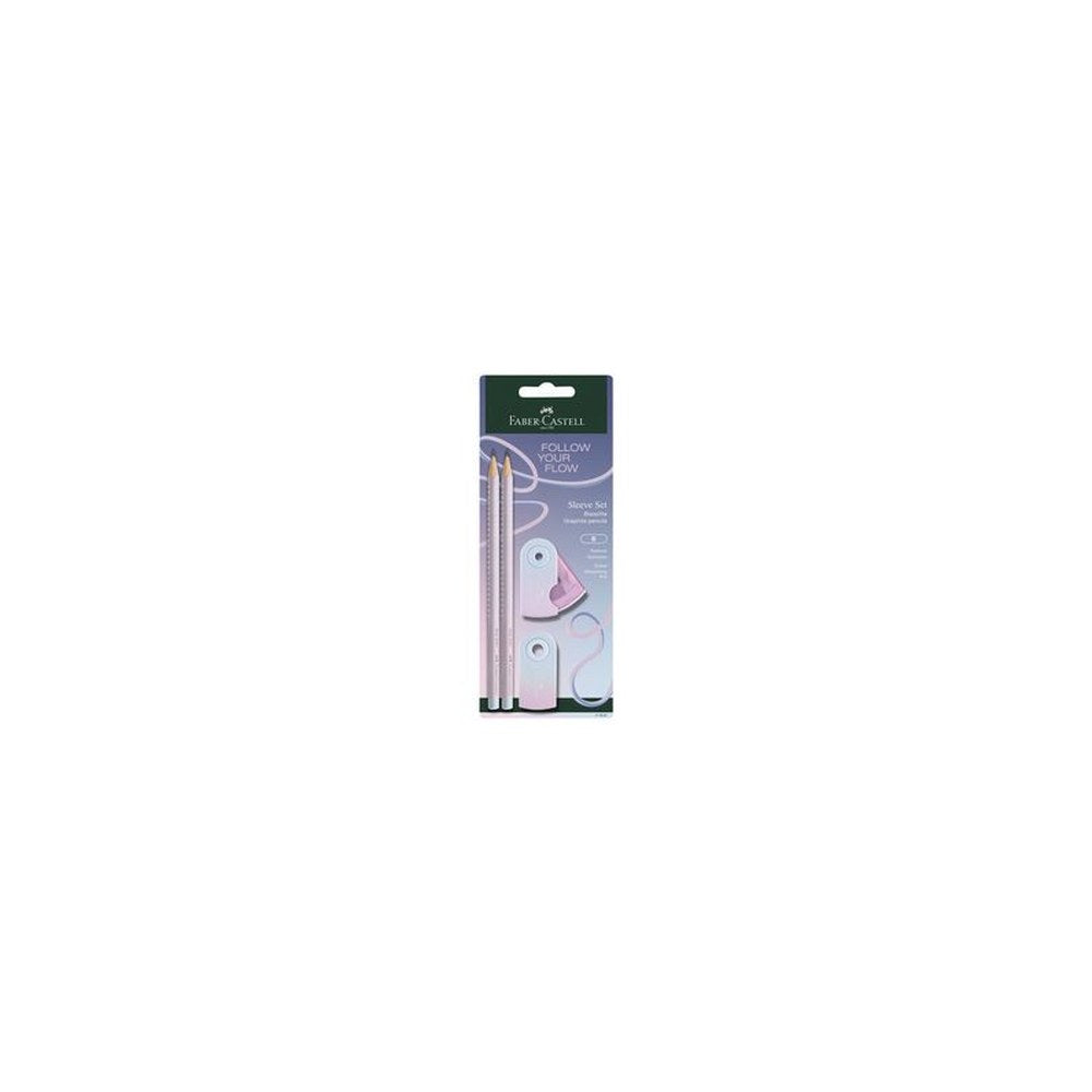 FABER-CASTELL Kit d'écriture GRIP Flow Edition, blushing sky