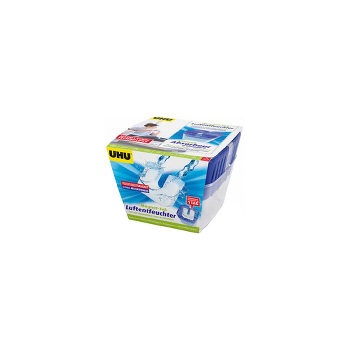 UHU Absorbeur d'humidité à aimant d'humidité, 450 g