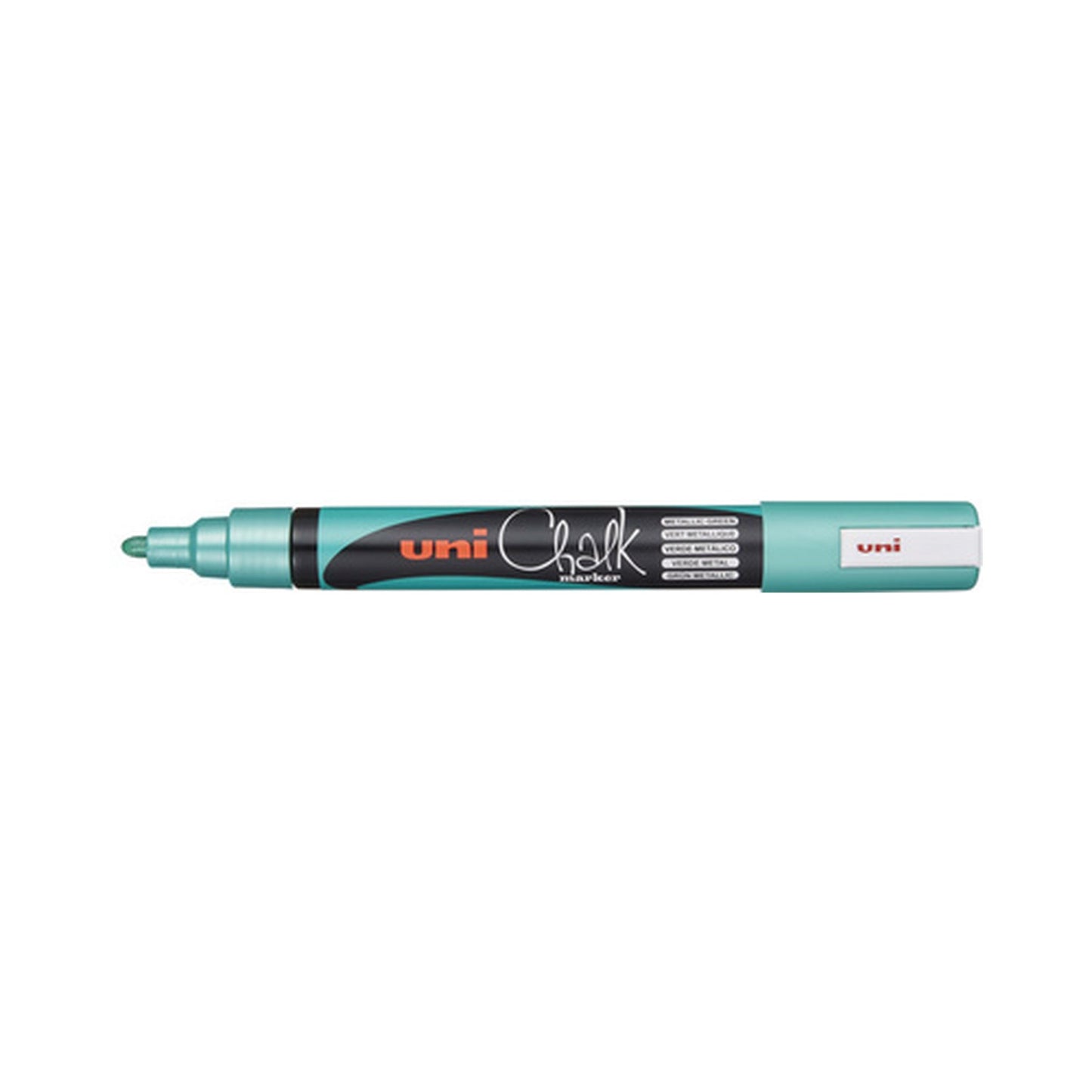 uni-ball Marqueur craie Chalk marker PWE5M, vert métallique